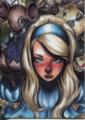 Breygent Women Of Dynamite White Hot Base Karte #1 Alice