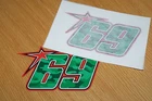 Nicky Hayden Camo 2015 Race Number (Small Pair)
