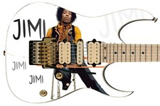 Guitar Skin Axe Wrap Re-skin - Just Jimi 751