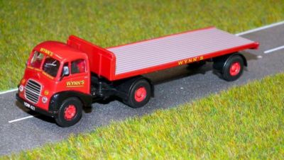Guy Warrior Artic F/bed - Wynes Heavy Haul DB10 geeignet 1/76 Oxford, Layouts