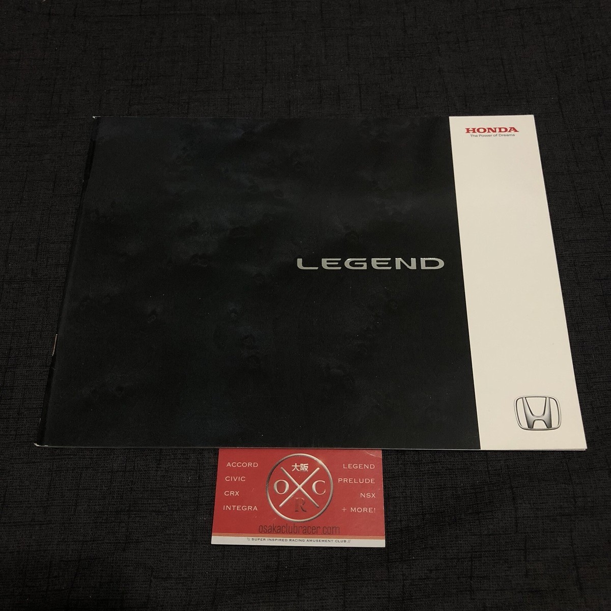 96-04 Honda Legend Brochure JDM Acura 3.5RL KA9 Rare Access 97 98