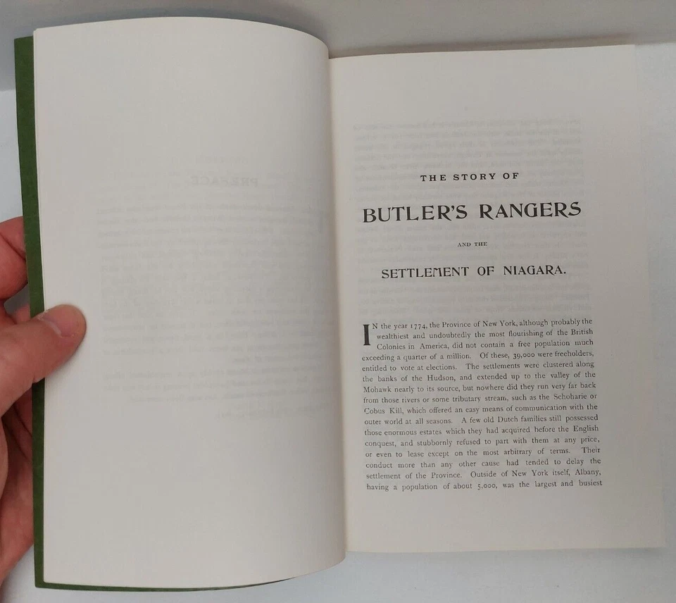 Butlers Rangers The Revolutionary Period E. Cruikshank 1975 Reprint Like New - Image 4 of 4