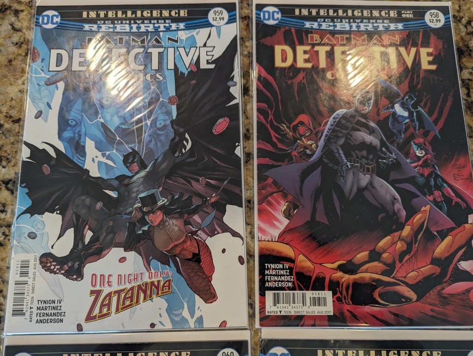 Batman Iintelligence Batman: Detective Comics #958 959 960 961 962 Intelligence | eBay