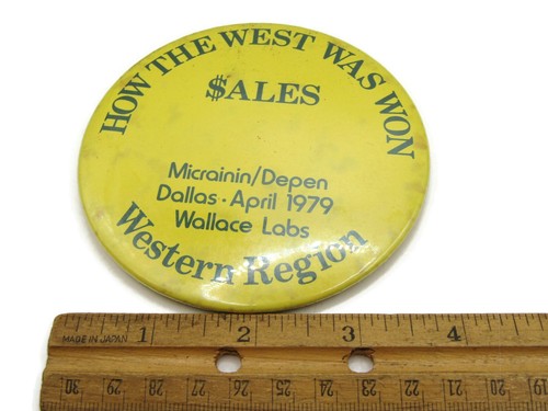 Wallace Labs Western Region Dallas 1979 Micrainin Depen - Imagen 6 de 6