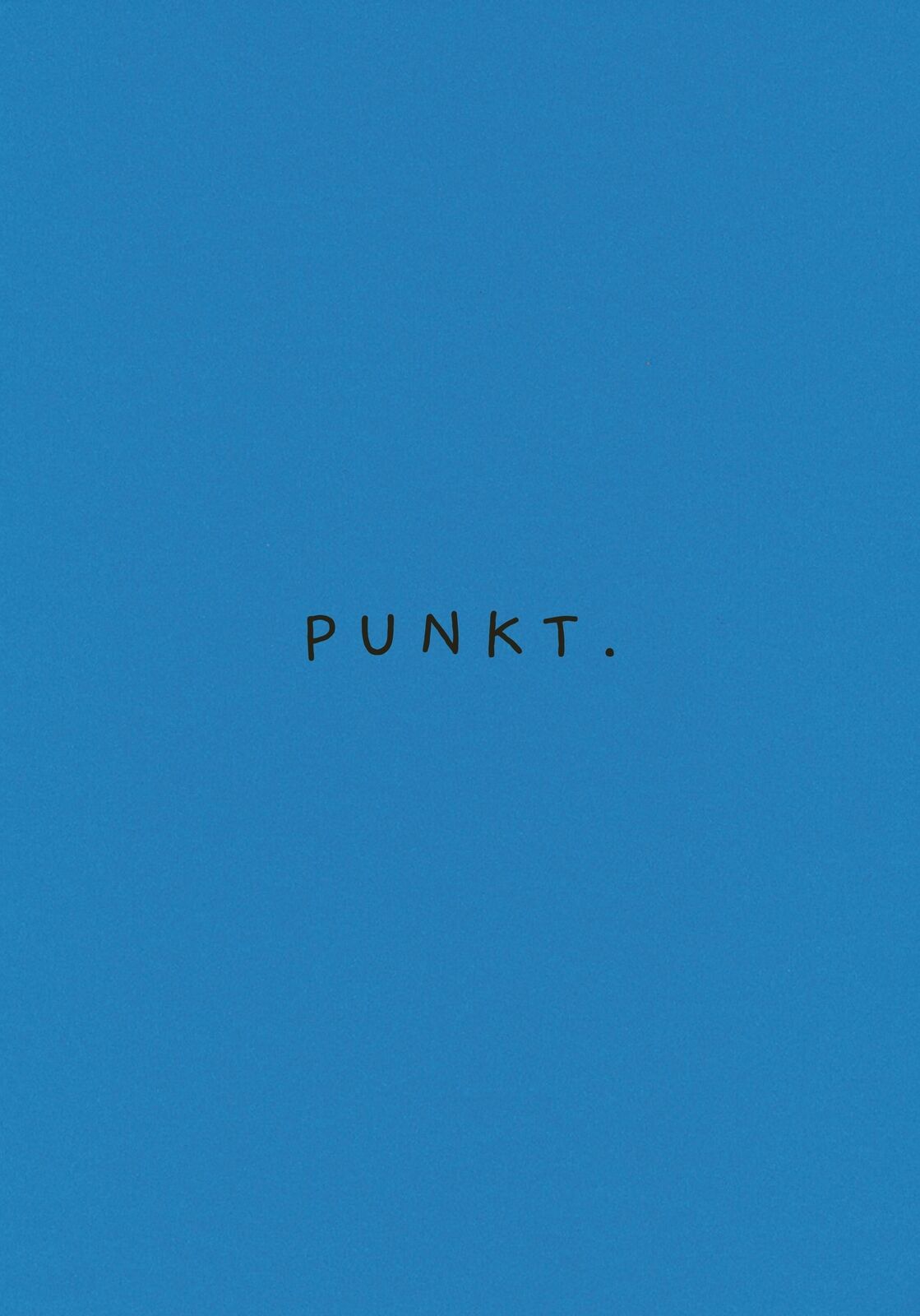 Thumbnail - Kieran E. Scott | Punkt - Blaue Ausgabe | Buch | Deutsch (2021) | 152