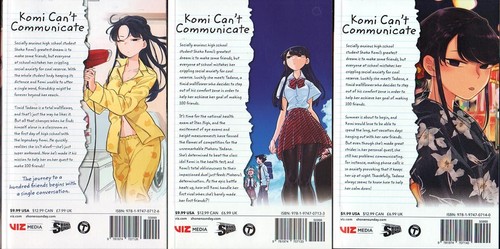 KOMI CAN'T COMMUNICATE ENGLISH MANGA 1-3 -43% OFF FREE USA SHIPPING - Picture 2 of 2