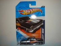 2011 Hot Wheels 66 Chevy Nova Black 154/244 By Mattel on sale 2011 Hot Wheels 66 Chevy Nova Black 154/244 By Mattel on sale