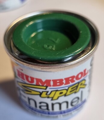Humbrol Super Enamel Nr 76 Uniform Grün 14 ml