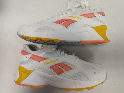 ソフビ Reebok Aztrek Adventure White/Pink/Gold/Grey Women's Size 5 (F9B