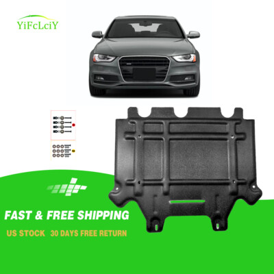 For Audi A4 Gearbox 2009-2016 Under Engine Splash Guards Front Engine Mud Flaps
