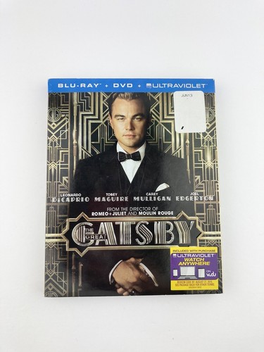 The Great Gatsby ~ Leonardo DiCaprio ~ Tobey Maguire ~ Blu Ray Disc NEW - Picture 2 of 4