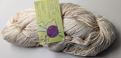 Yarning for You Natural White MFD Mulberry Silk 60/2 x 8 ply 119g SM