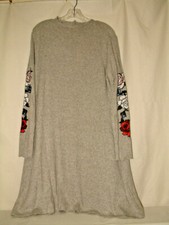 7037 LONG SLEEVE LIGHTWEIGHT SWEATER DRESS FROM NO COMMENT SZ LG(MISMARKED 1X)