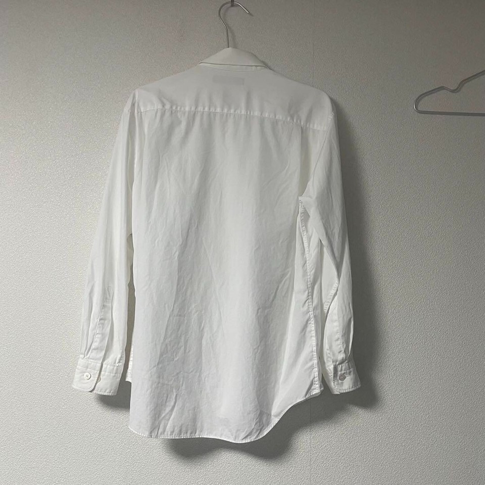 Issey Miyake White Button down Shirt Long sleeve Made in Japan Men Size