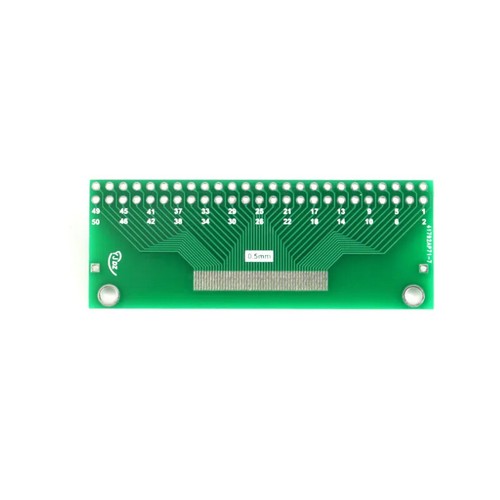 Placa convertidora adaptador 50P 0,5 mm/1 mm FFC/FPC a DIP 2,54 MM placa convertidora nueva - Imagen 6 de 7