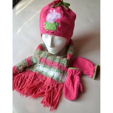 HUT SCHAL HANDSCHUHE Peppa Pig Gr. 3/6 Jahre Next