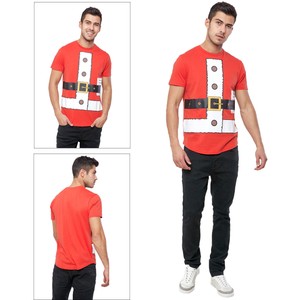 Seasons-Greetings-Mens-Santa-Dress-Up-Christmas-T-Shirt-Novelty-Xmas-Winter-Tee