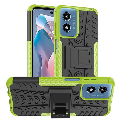 Für Motorola Moto G Play (2024) Etui robust stoßfest Rüstung Ständer Abdeckung - Bild 19 von 21