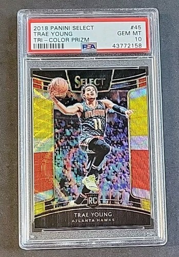 2018 Trae Young [Tri Color Prizm] #45