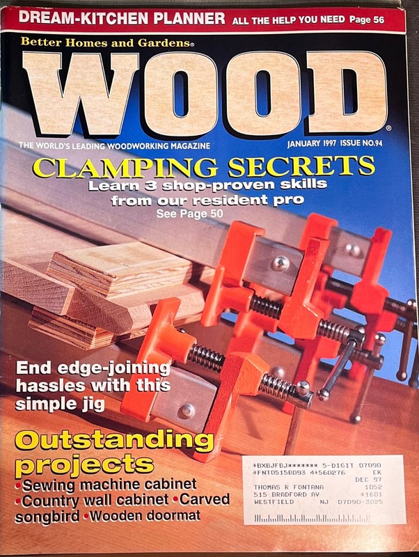 Vintage Wood Magazine : January 1997: Issue # 94