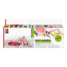 Marabu Easy Marble Paint Set - Neon (6pk)