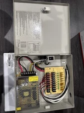 Power K9570 CCTV Wall Mount Power Supply Metal Cabinet Box