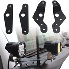 Bronco Dual A-Pillar Light Mount Bracket Lower Windshield Hinge Mounting