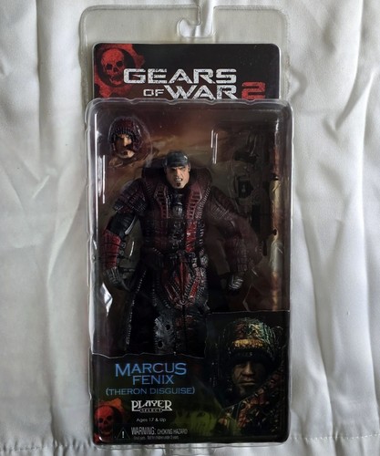 Neca Marcus Fenix Theron Disguise Figure Gears of War 2 Sealed - 第 1/4 張圖片
