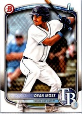 2025 Bowman Draft #BD114 Dean Moss 1st Bowman A22