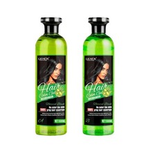 Lichen Organic Black Hair Color Gel 500ml 500ml Ammonia Free, Grey Coverage