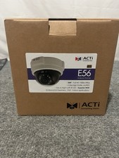 ACTI E56 Indoor Dome Security Camera New