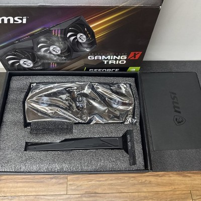 MSI GeForce RTX 3070 GAMING X TRIO 8GB Graphics Card Original Box
