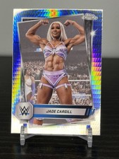 Jade Cargill 2025 Topps Chrome WWE Prism Hyper Refractor #25