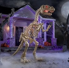 Home Accents Holiday 2026 9 Ft Grave & Bones Giant-sized Led T-rex- Open Box