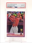 SHOHEI OHTANI 2019 TOPPS CHROME GOLD CUP PINK REFRACTOR PSA 10 Q1739