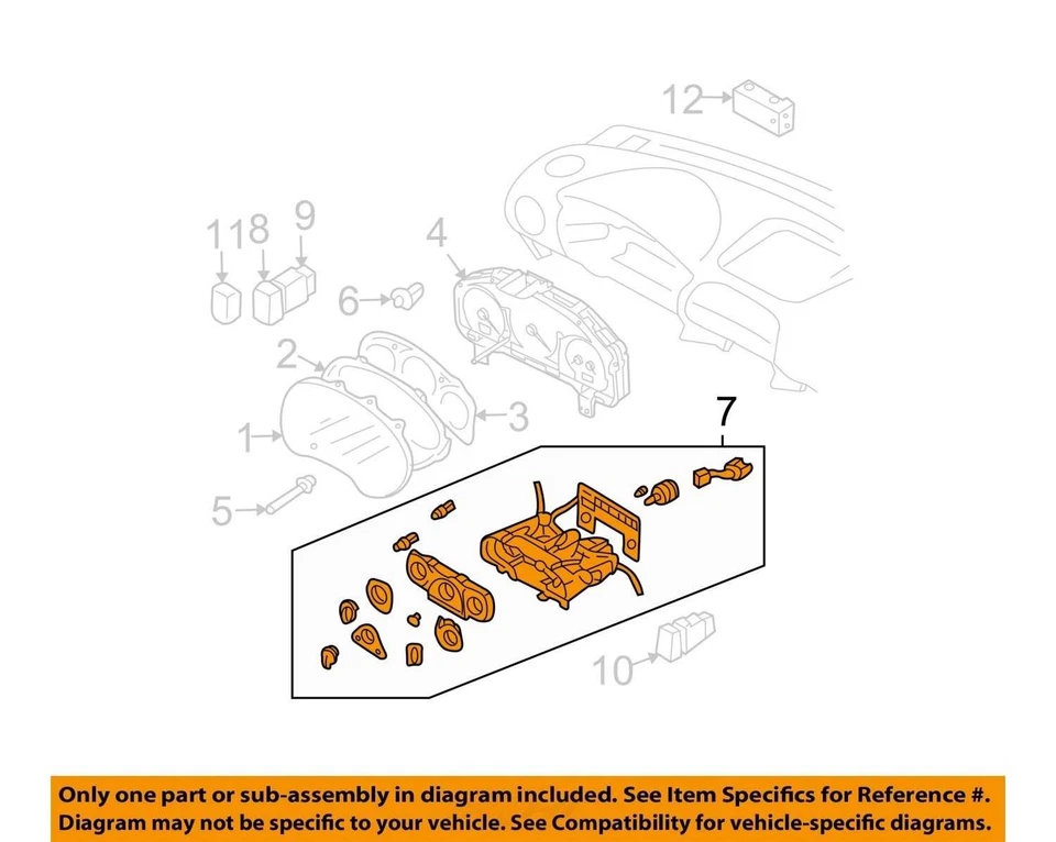 Climate Temperature Control STI US Market Fits 05-07 IMPREZA 1467350 - Image 3 of 4