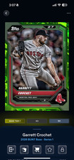 *DIGITAL Card* Topps Bunt 2026 Garrett Crochet Tier 7 Emerald Base Card