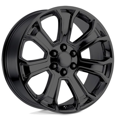 20x9 Performance Replicas Wheels PR166  Gloss Black Rims 6x139.7 ET+24 (1pc)