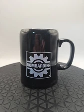 Bombardier Corporation Gear Black Coffee Cup
