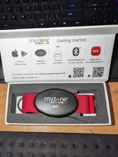 My Zone MZ-3 Heart Rate Monitor Fitness Tracker with Charging Cable