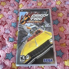 Crazy Taxi: Fare Wars (PlayStation PSP, 2007) CIB - Complete - Tested - Clean!