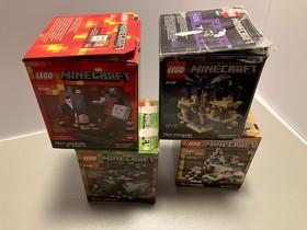 Lego Minecraft Micro World - 21102 - 21105 - 21106 - 21107
