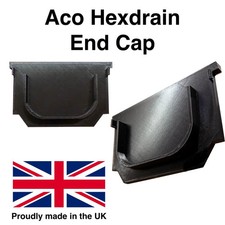 Aco Hexdrain Channel Drain End Cap - Improved