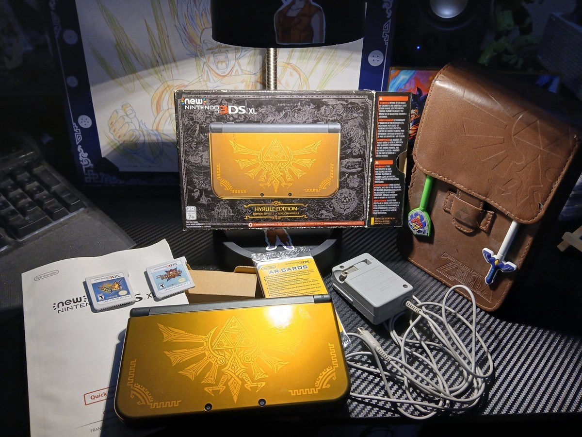 Gaming Console New Nintendo 3ds Xl Hyrule Edition Nintendo 3DS XL