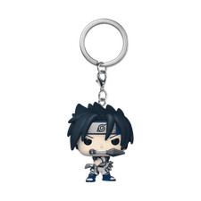 Funko Pop! Llavero Sasuke Uchiha con Viento Demonio Shuriken Naruto