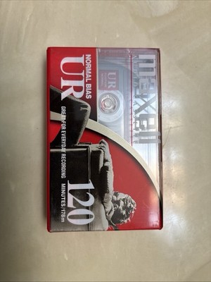 Maxell UR120 Audio Cassette - Qty 3 - Unopened In Original Packaging