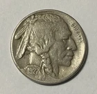 1927-S Buffalo Nickel 5C - San Francisco Mint - F-VF Condition