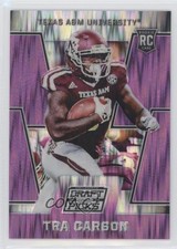 2016 Panini Prizm Collegiate Draft Picks Purple Flash 16/99 Tra Carson #194 0f8