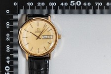 Vintage 1978 **NEAR MINT** OMEGA Seamaster Cal.1022 Auto Day/Date Gold 34mm Mens 16