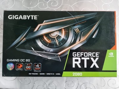 Gigabyte GeForce RTX 2080 Gaming OC 8GB GDDR6 HDMI, 3x DP, USB-C PCI-E